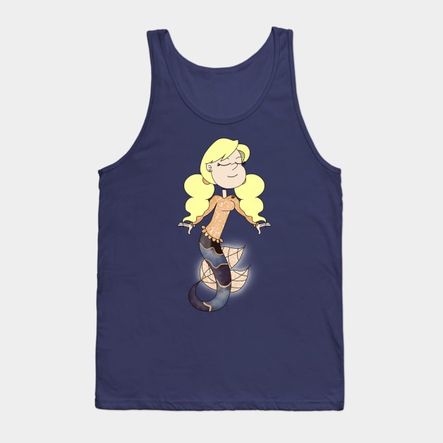 Labradorite Mermaid Tank Top by JennaBunnies